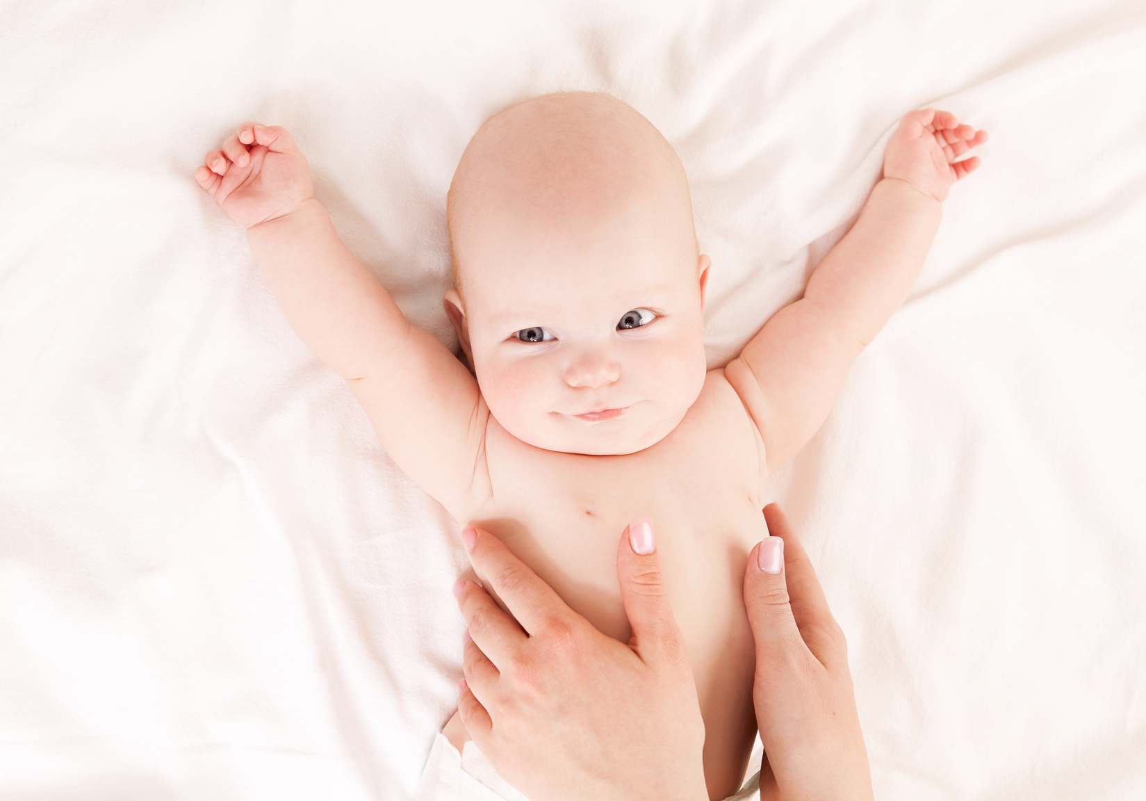 Грижите за кожата на вашето бебе: този сладък ритуал
