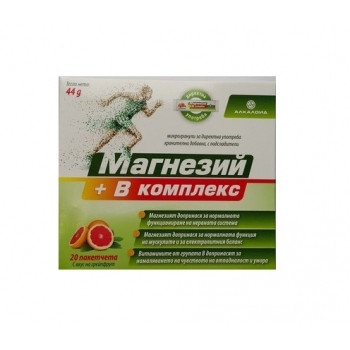 Magnezij V Kompleks Sasheta H 20